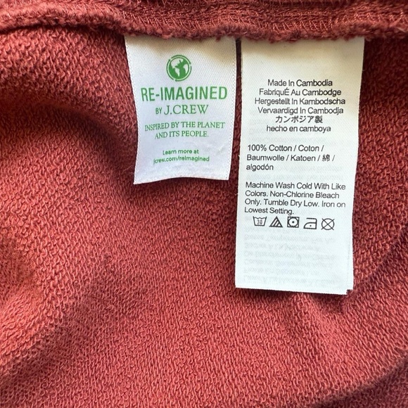 J Crew Sweatshirt / Short Set (size L) 196 - Picture 6 of 6